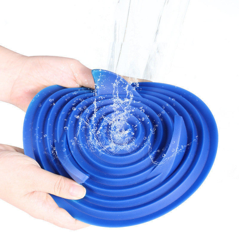 New Pet Silicone Slow Food Bowl