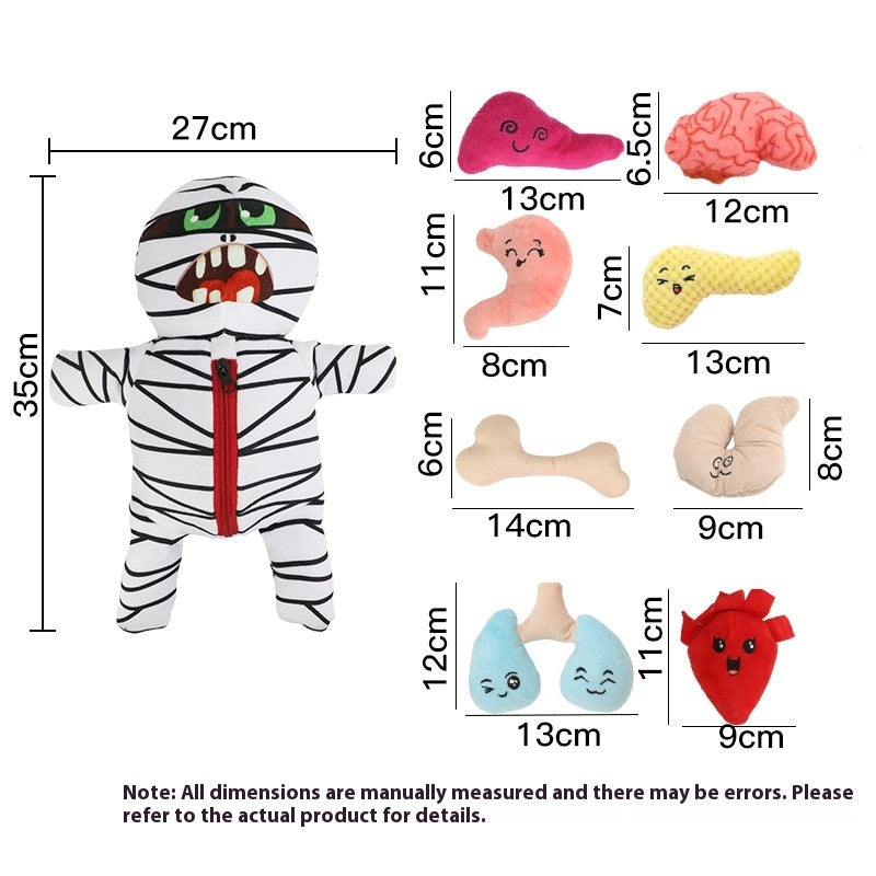 Pet Interactive Toy Plush  Food