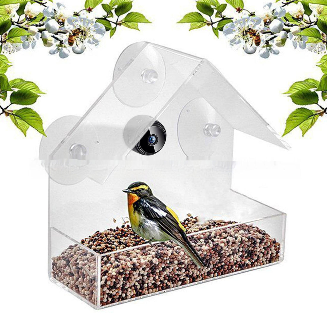 Pet Smart Feeder Outdoor Real-time Monitoring
