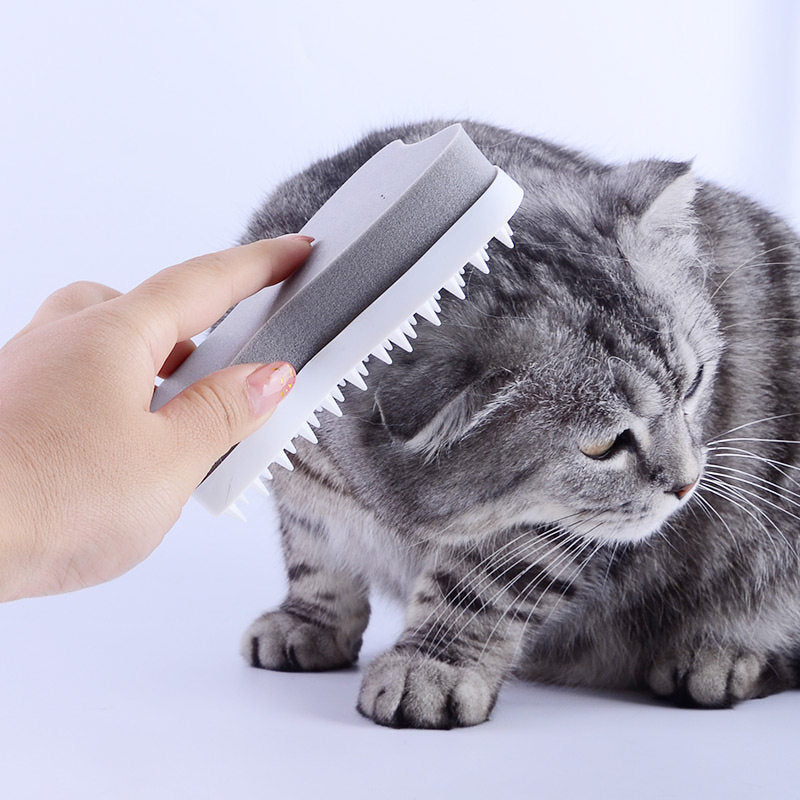 Pet cat comb hair removal