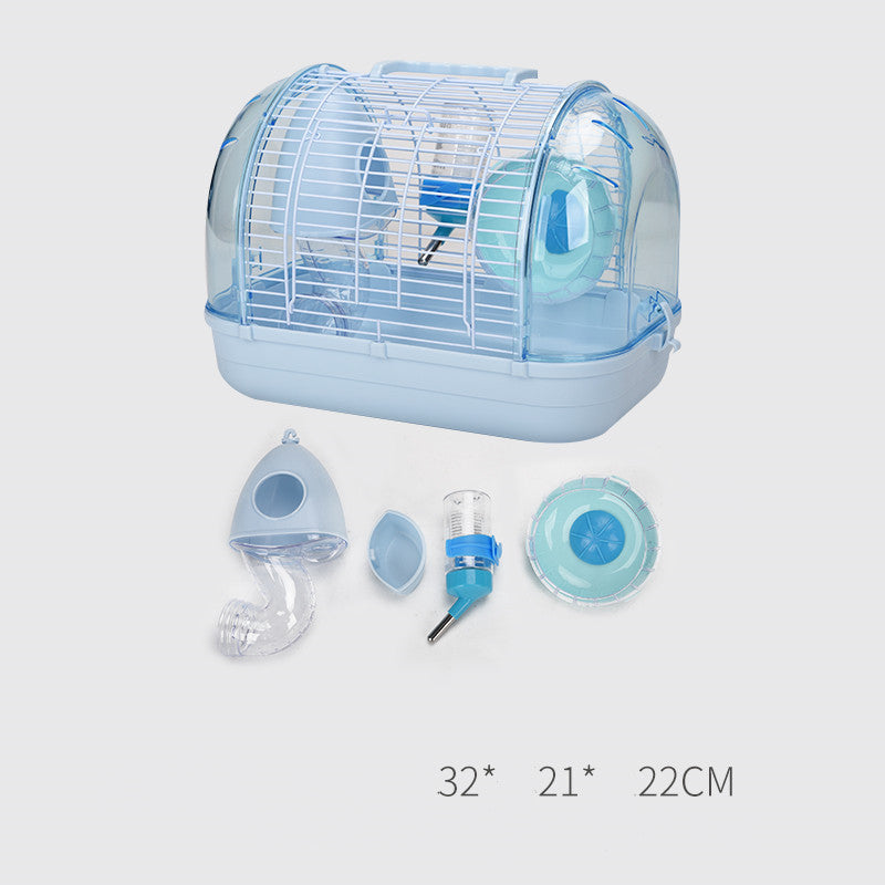 Luxury Hamster Cage Transparent Base viewing Cage