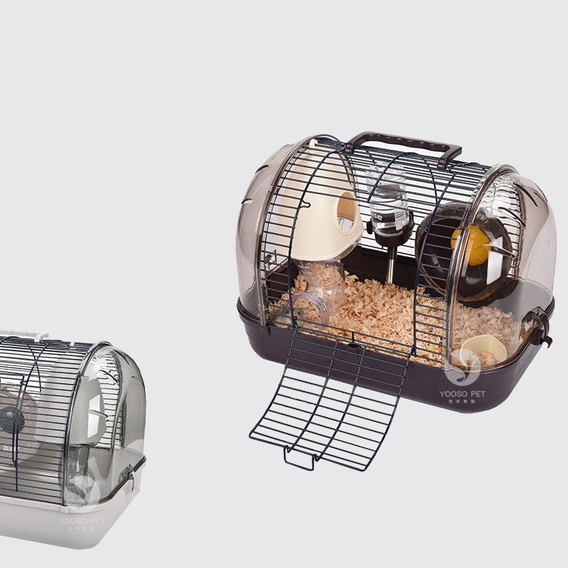 Luxury Hamster Cage Transparent Base viewing Cage