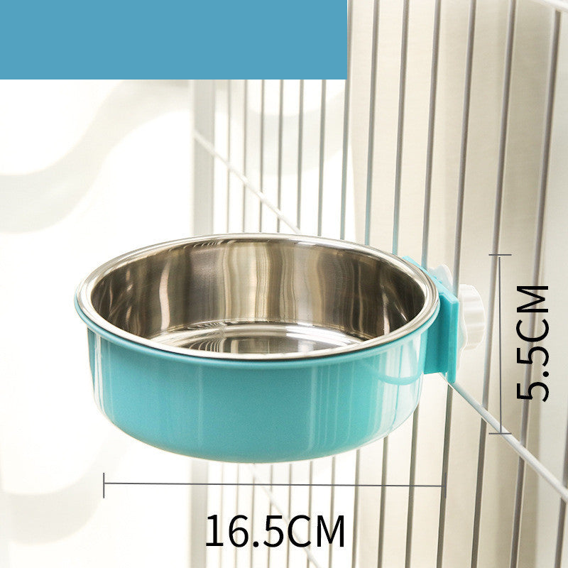 Food Bowl Neck Guard Stainless Steel Bowl