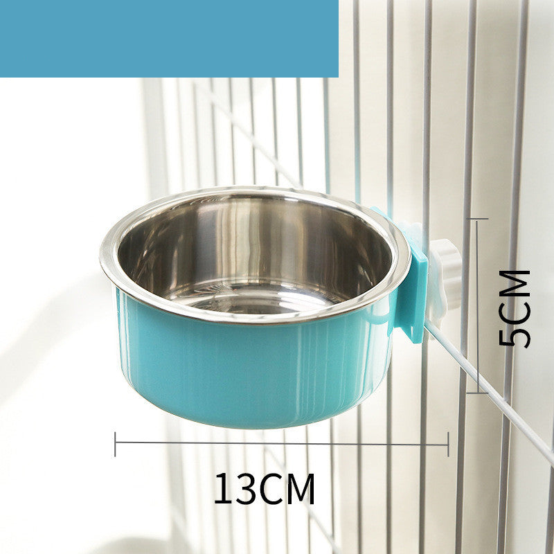 Food Bowl Neck Guard Stainless Steel Bowl