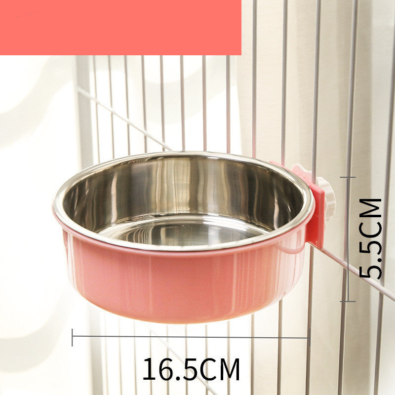 Food Bowl Neck Guard Stainless Steel Bowl