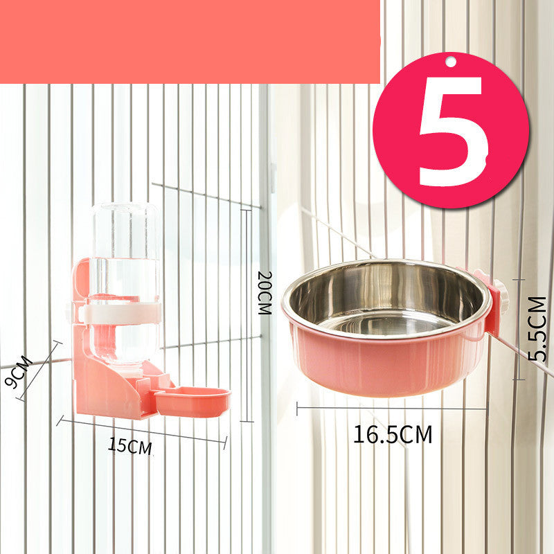 Food Bowl Neck Guard Stainless Steel Bowl