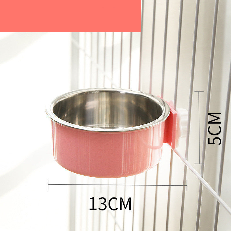 Food Bowl Neck Guard Stainless Steel Bowl