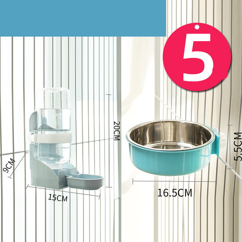 Food Bowl Neck Guard Stainless Steel Bowl