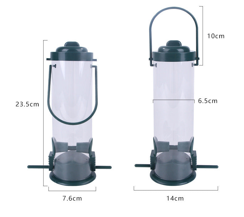 Pet Bird Feeder Feed Station Hanging Garden