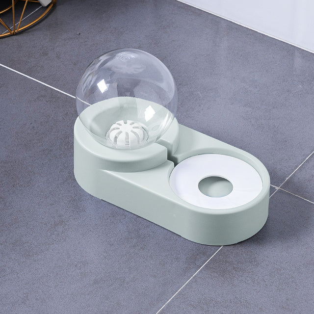 New Bubble Ball Pet Dog Bowls Fountain