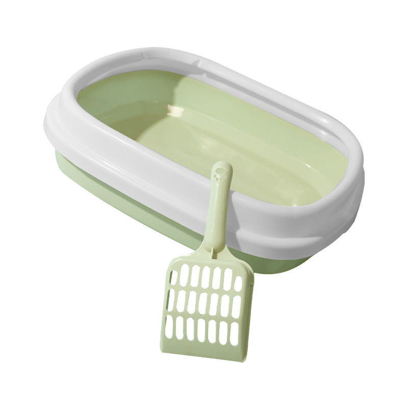 Pet Toilet Bedpan Training Plastic Sand Litter Box Cat