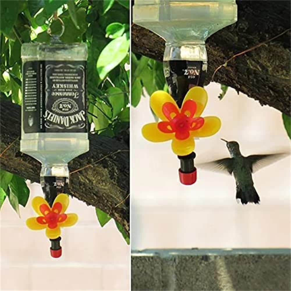 Outdoor Garden Courtyard Wine Bottle Bird Feeder