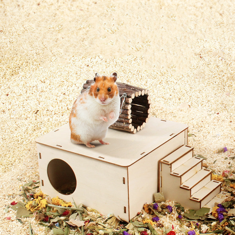 Hamster Natural Wooden Fence