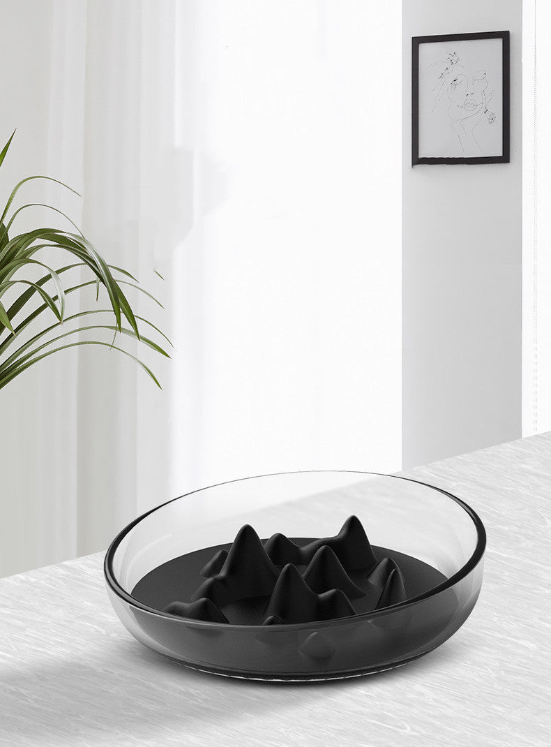 New Pet Silicone Slow Food Bowl