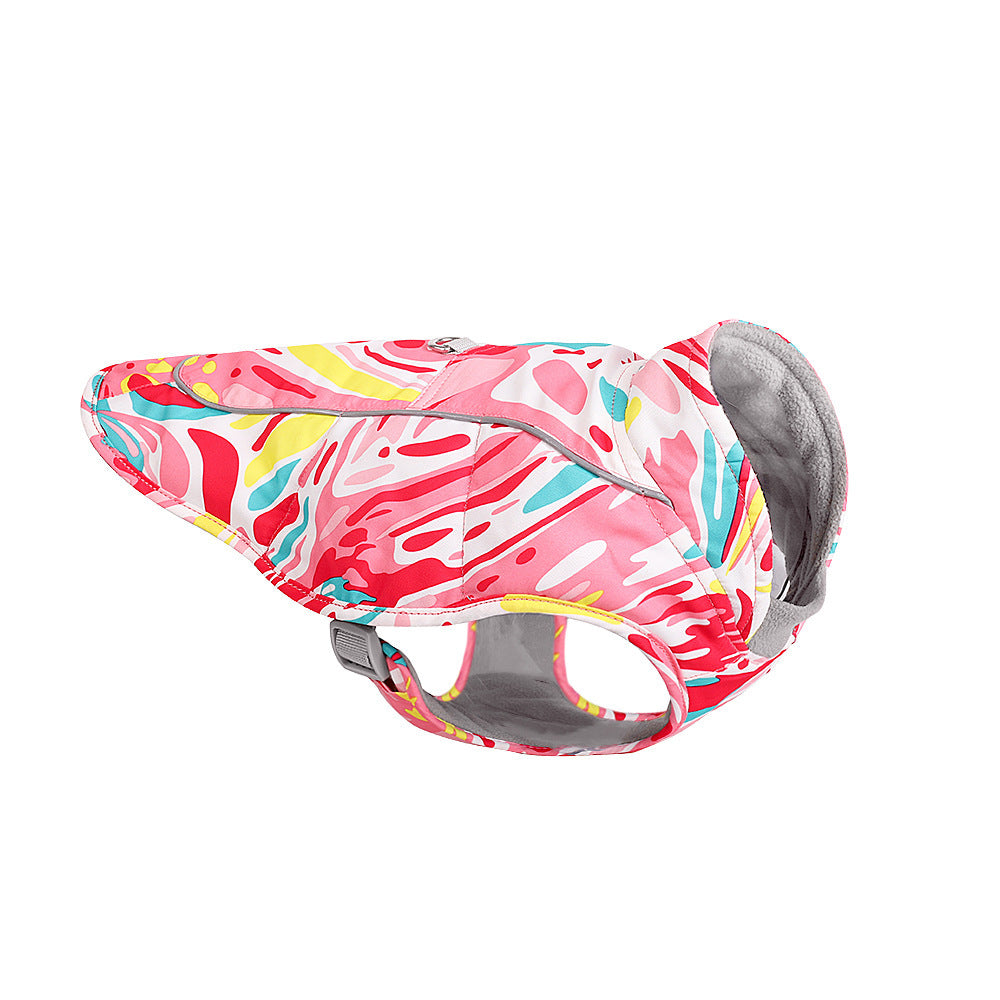 Pet New Dog Jacket Print Waterproof