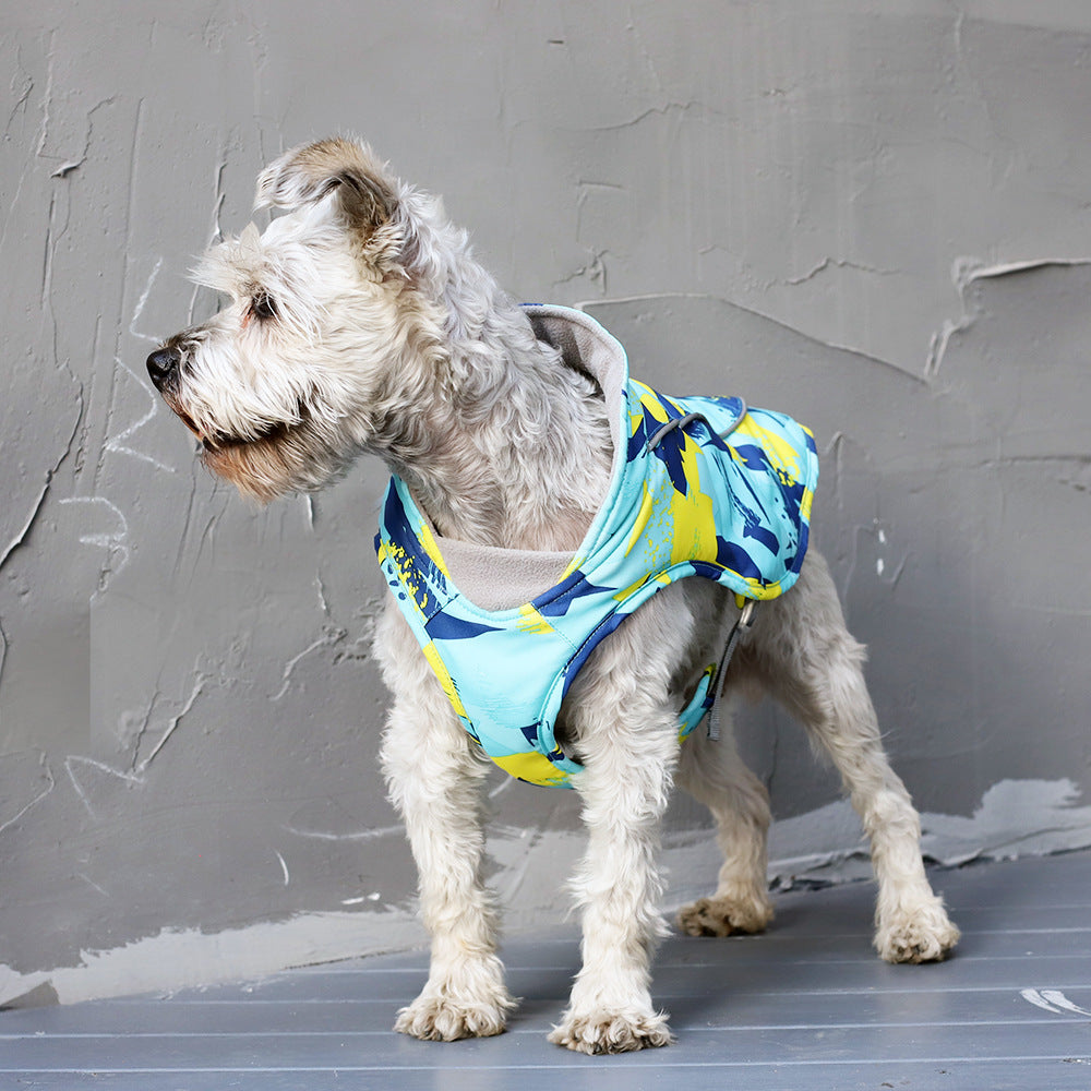 Pet New Dog Jacket Print Waterproof