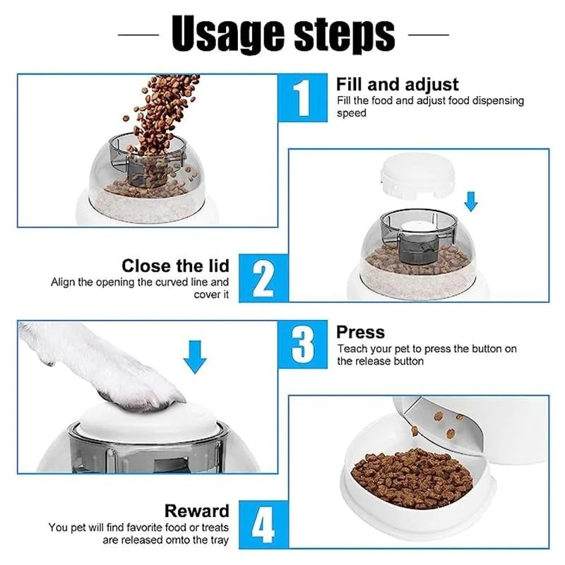 Dog Press Leakage Food Feeder