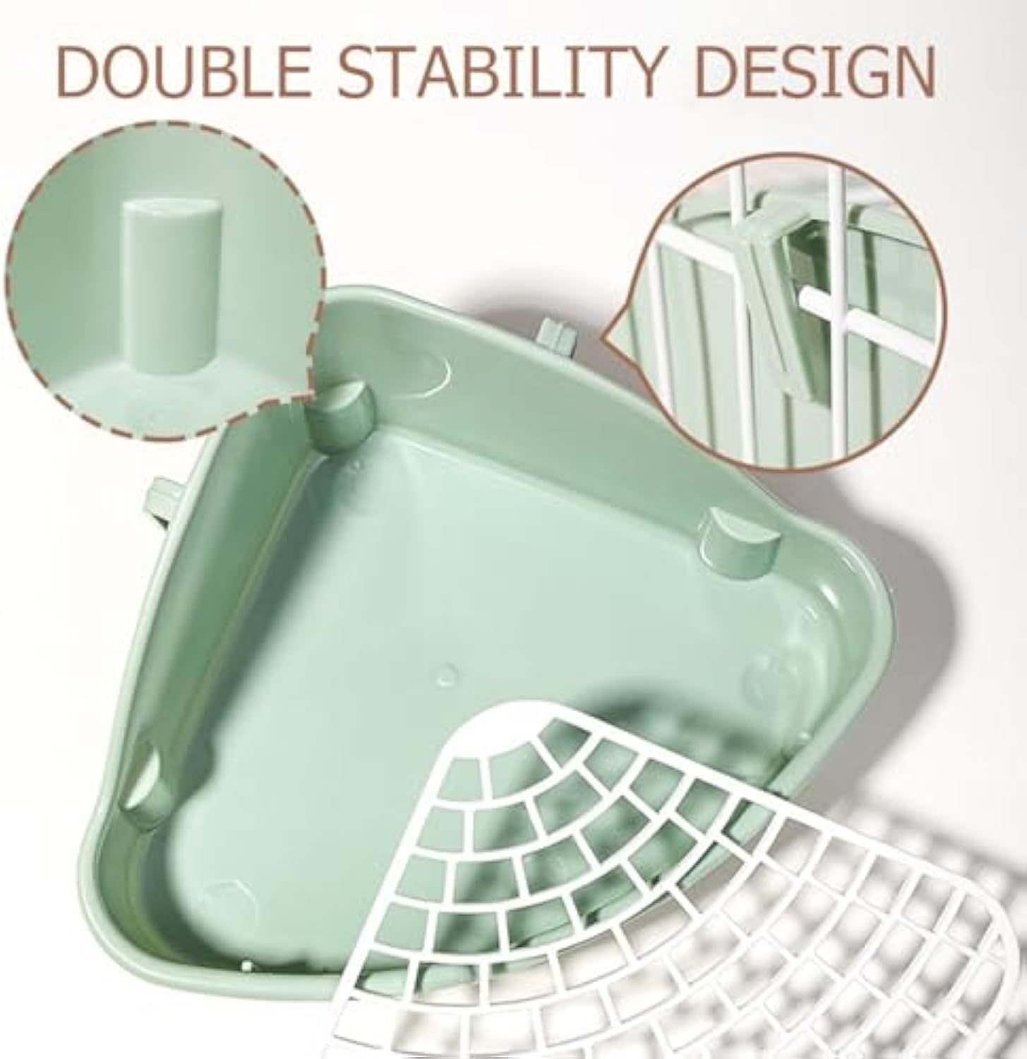 Rabbit Litter Box Bunny Corner Toilet Box