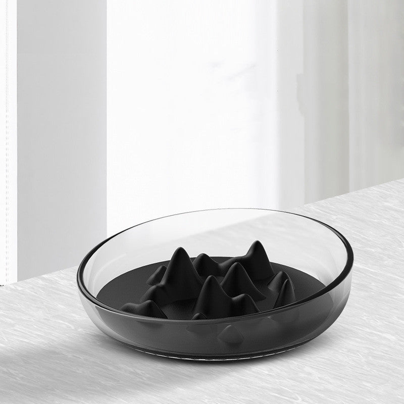 New Pet Silicone Slow Food Bowl