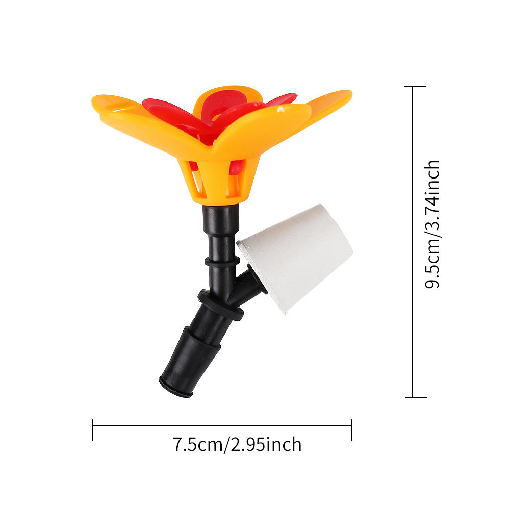 Outdoor Garden Courtyard Wine Bottle Bird Feeder