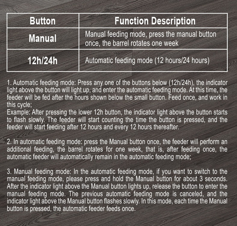 Fish Tank Feeder Standard Particles Timing Feeding