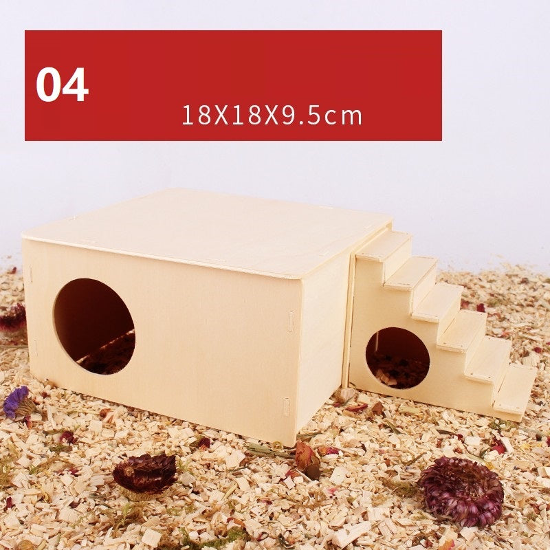 Hamster Natural Wooden Fence