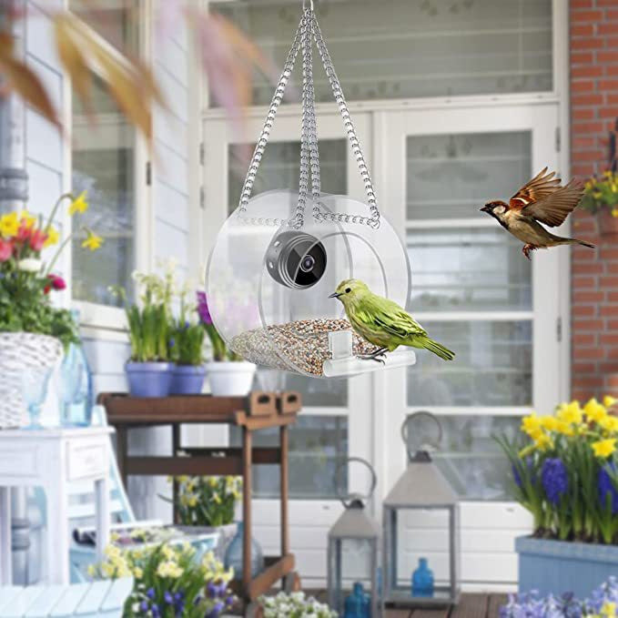 Pet Smart Feeder Outdoor Real-time Monitoring