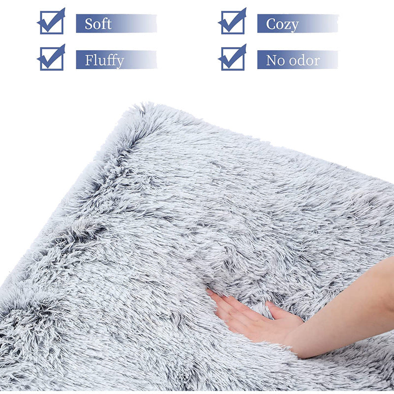 Plush Square Pet Bed