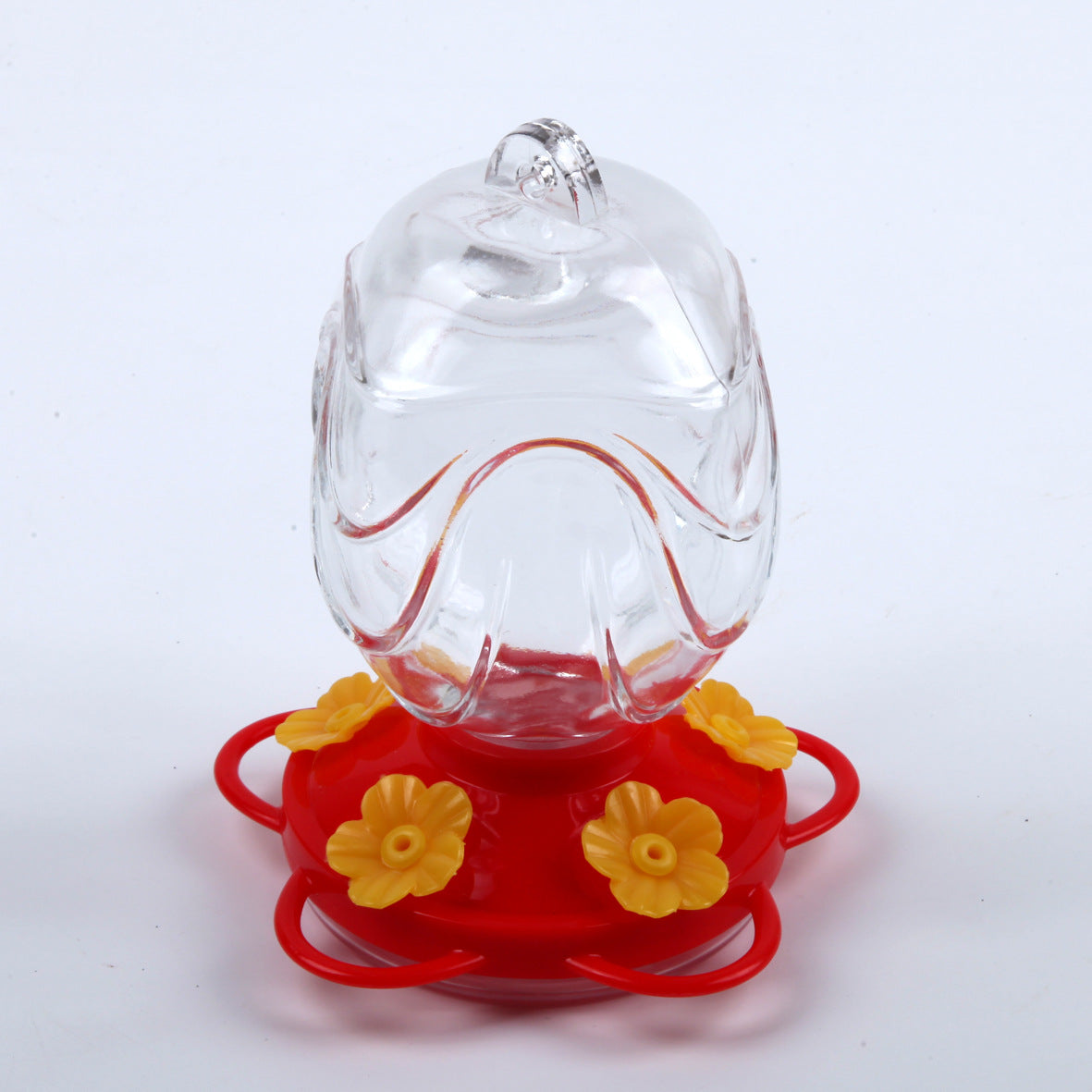 Painted Glass Feeder Glass Garden Decoration