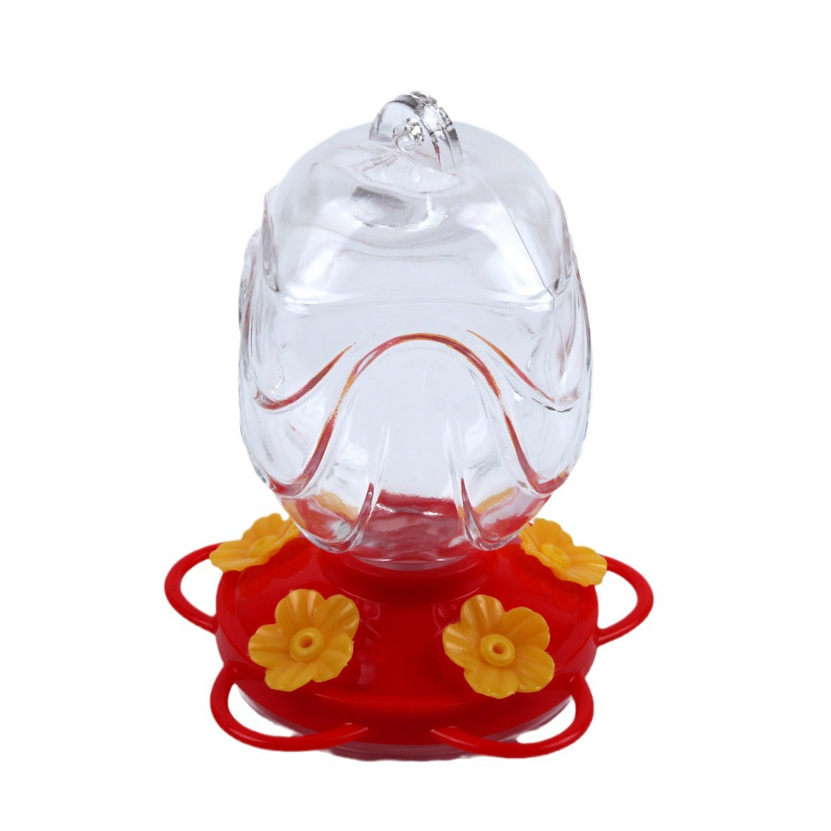 Painted Glass Feeder Glass Garden Decoration