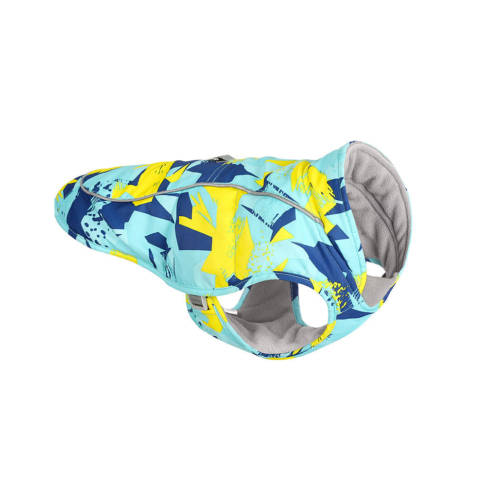 Pet New Dog Jacket Print Waterproof