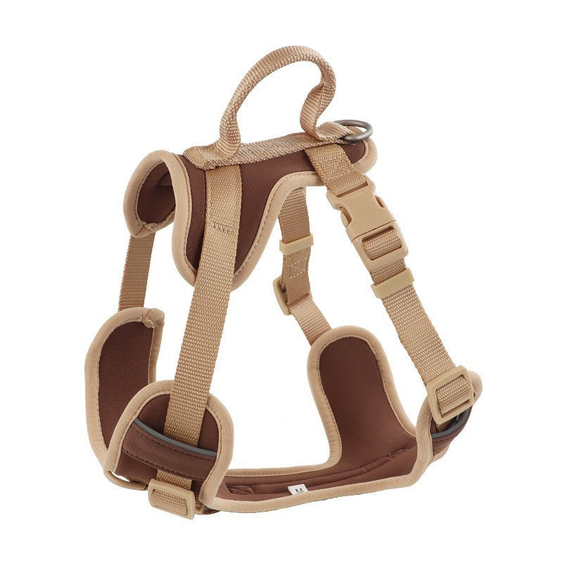 Dog Breast Strap Hand Holding Rope