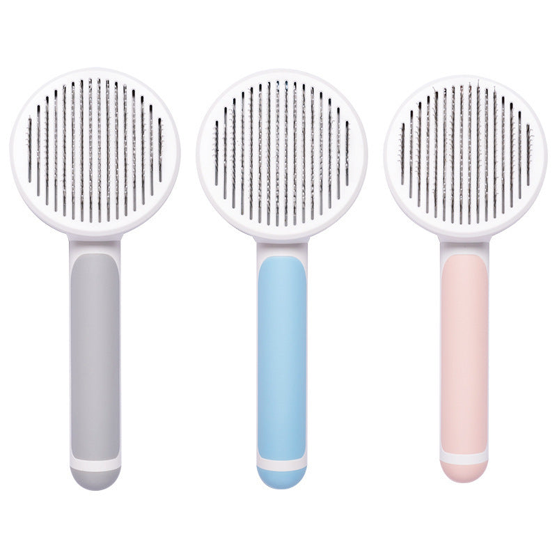 Pet Supplies Round Handle Comb