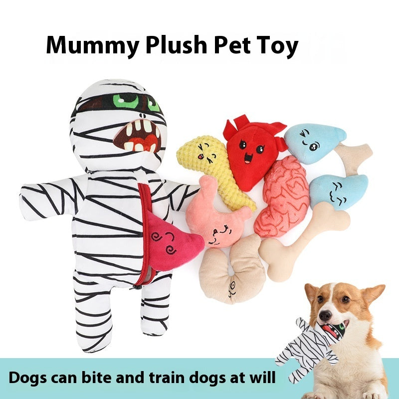 Pet Interactive Toy Plush  Food