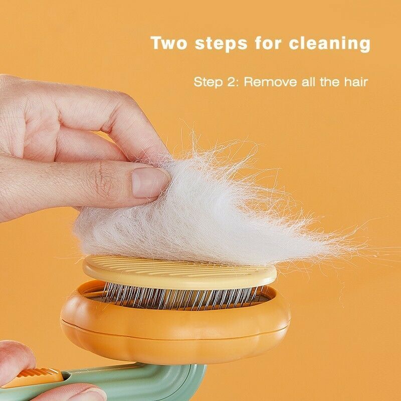 Pumpkin Comb Type Cat And Dog Needle Comb
