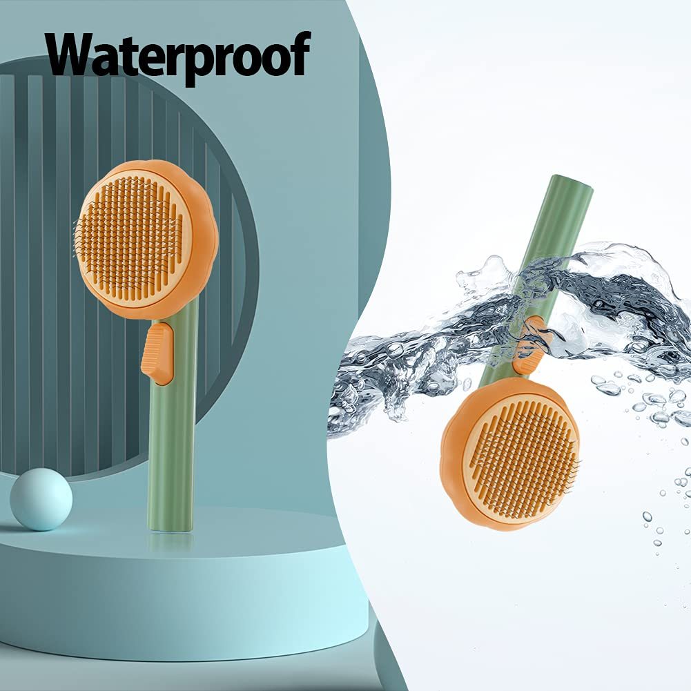 Pumpkin Comb Type Cat And Dog Needle Comb
