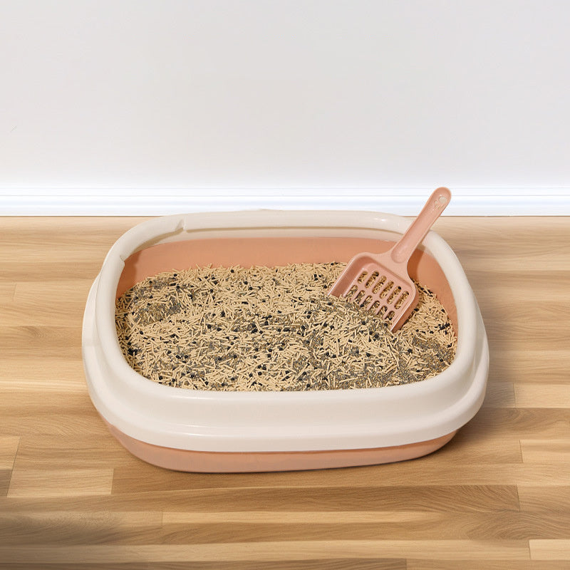 Pet Toilet Bedpan Training Plastic Sand Litter Box Cat
