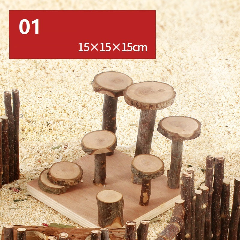 Hamster Natural Wooden Fence